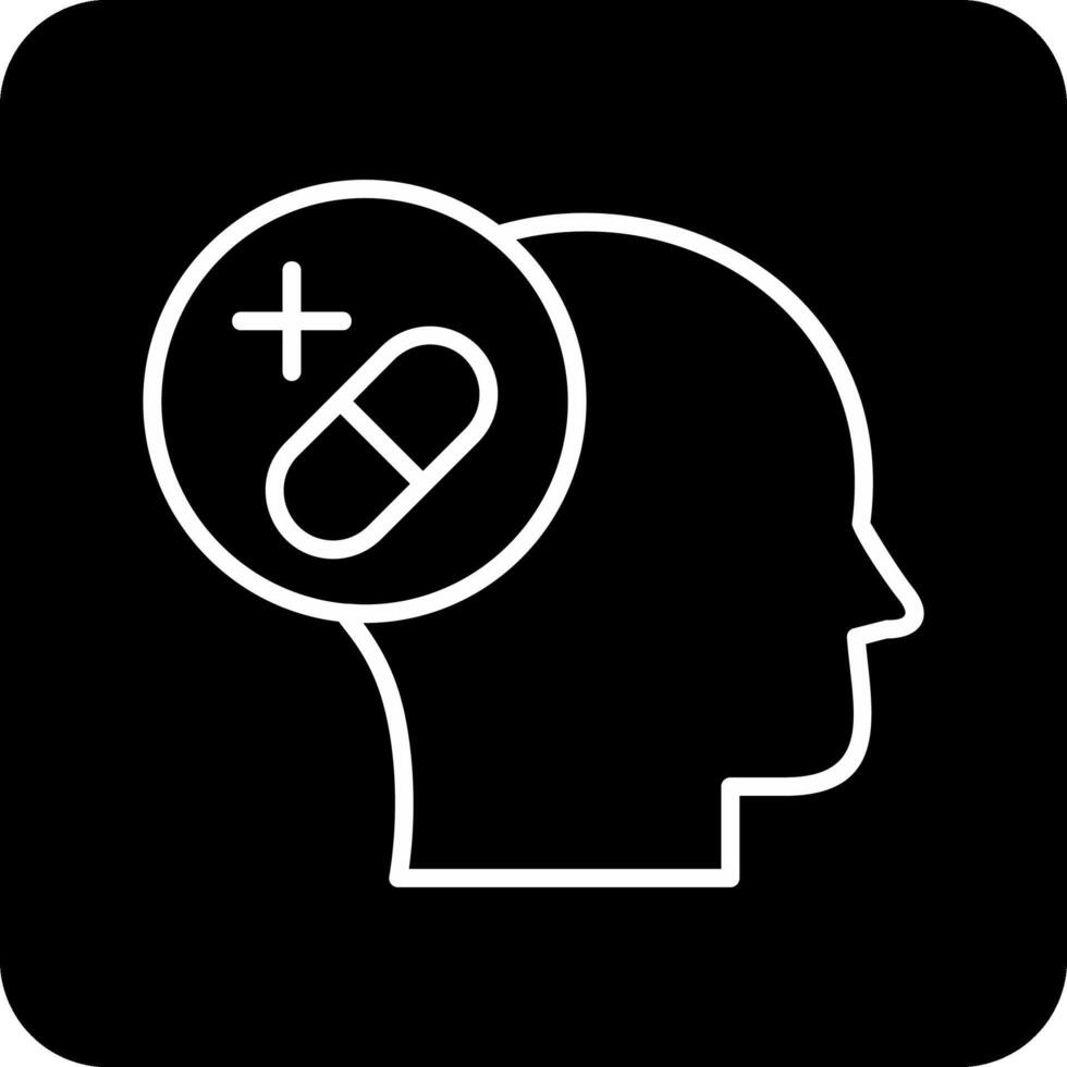 icono de vector de salud mental