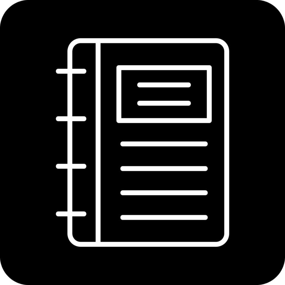 Notebook Vector Icon