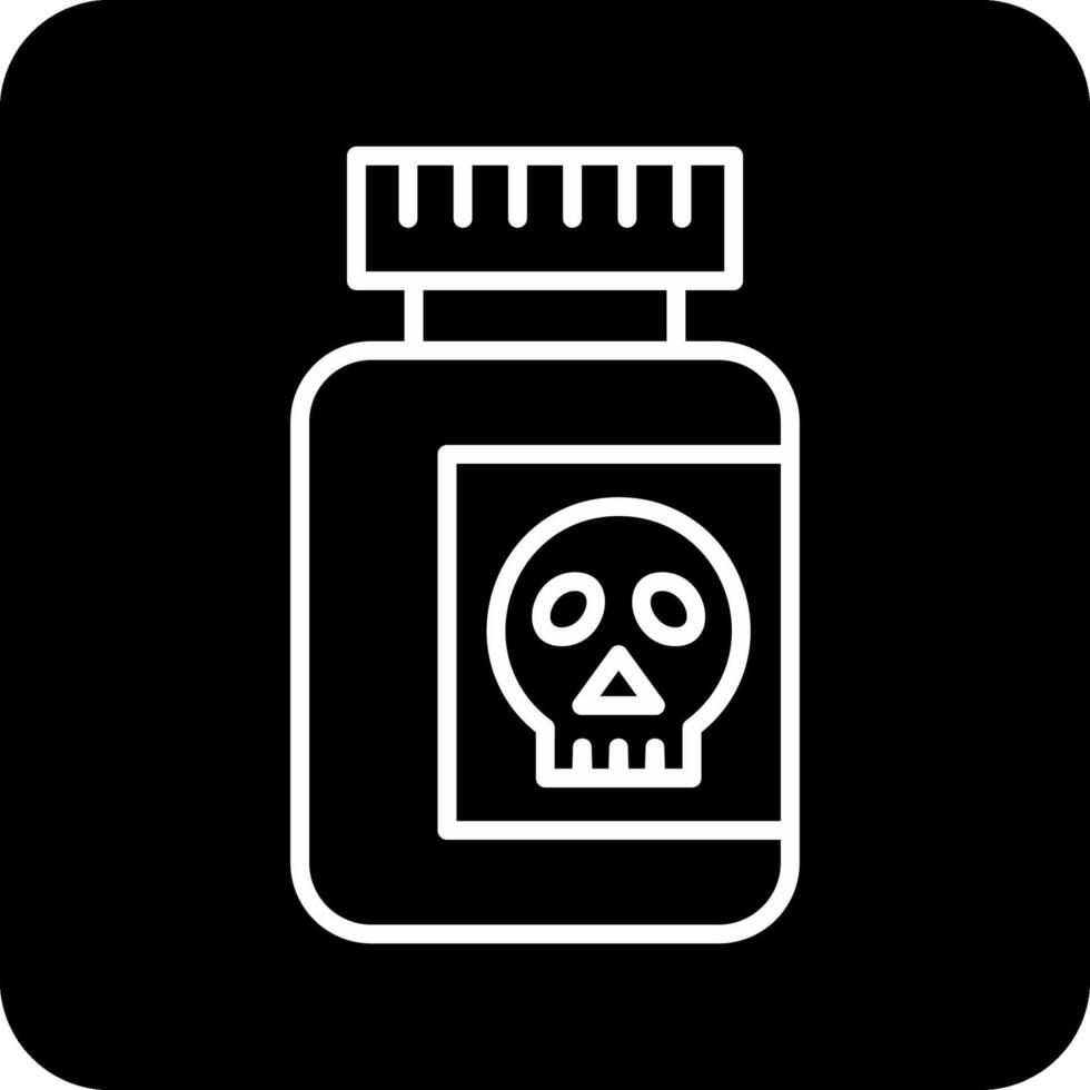 Poison Vector Icon