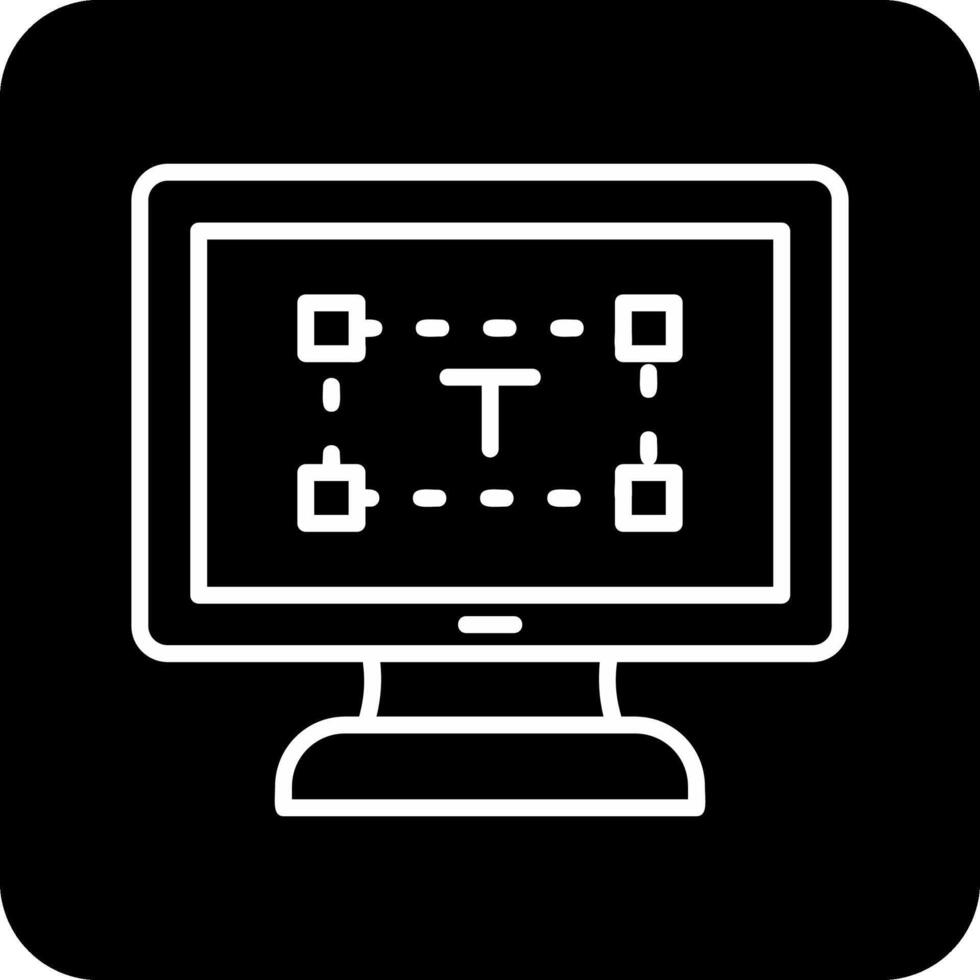 Computer text Editor Vector Icon