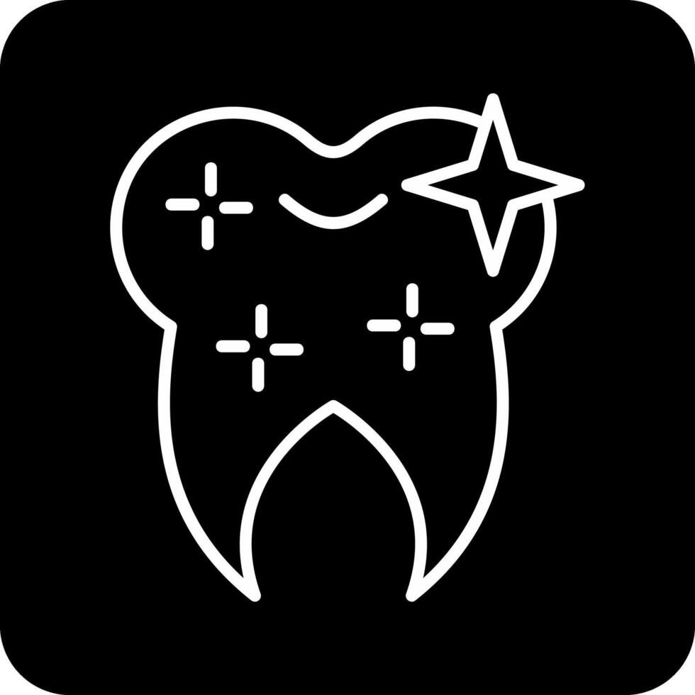 Healthy Clean Tooth Vector Icon