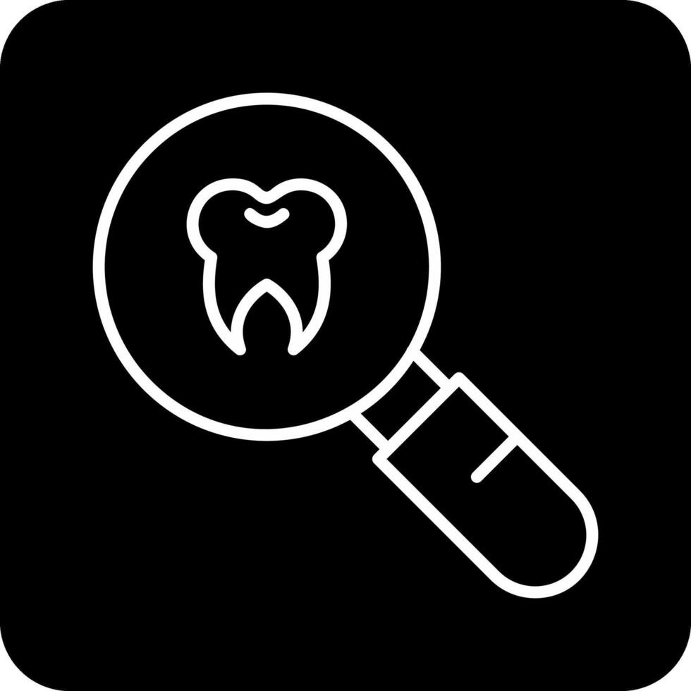 Dental checkup Vector Icon