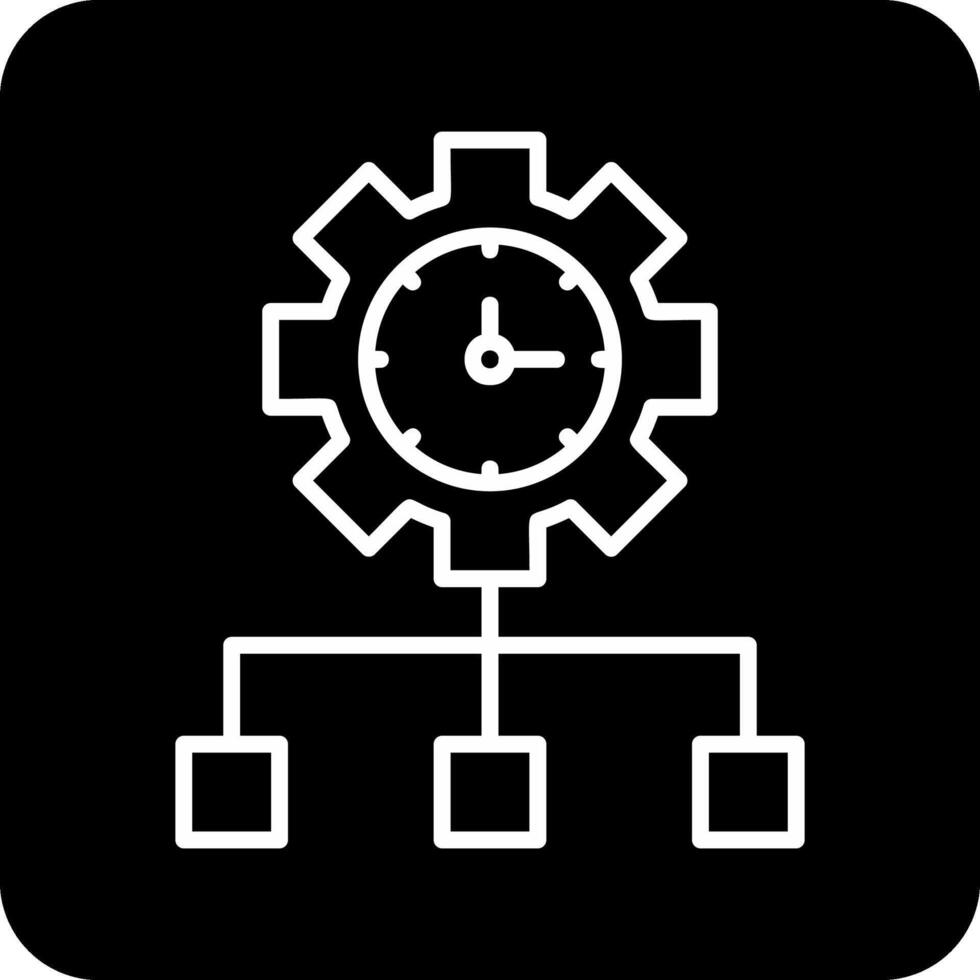 icono de vector de gestión de tiempo