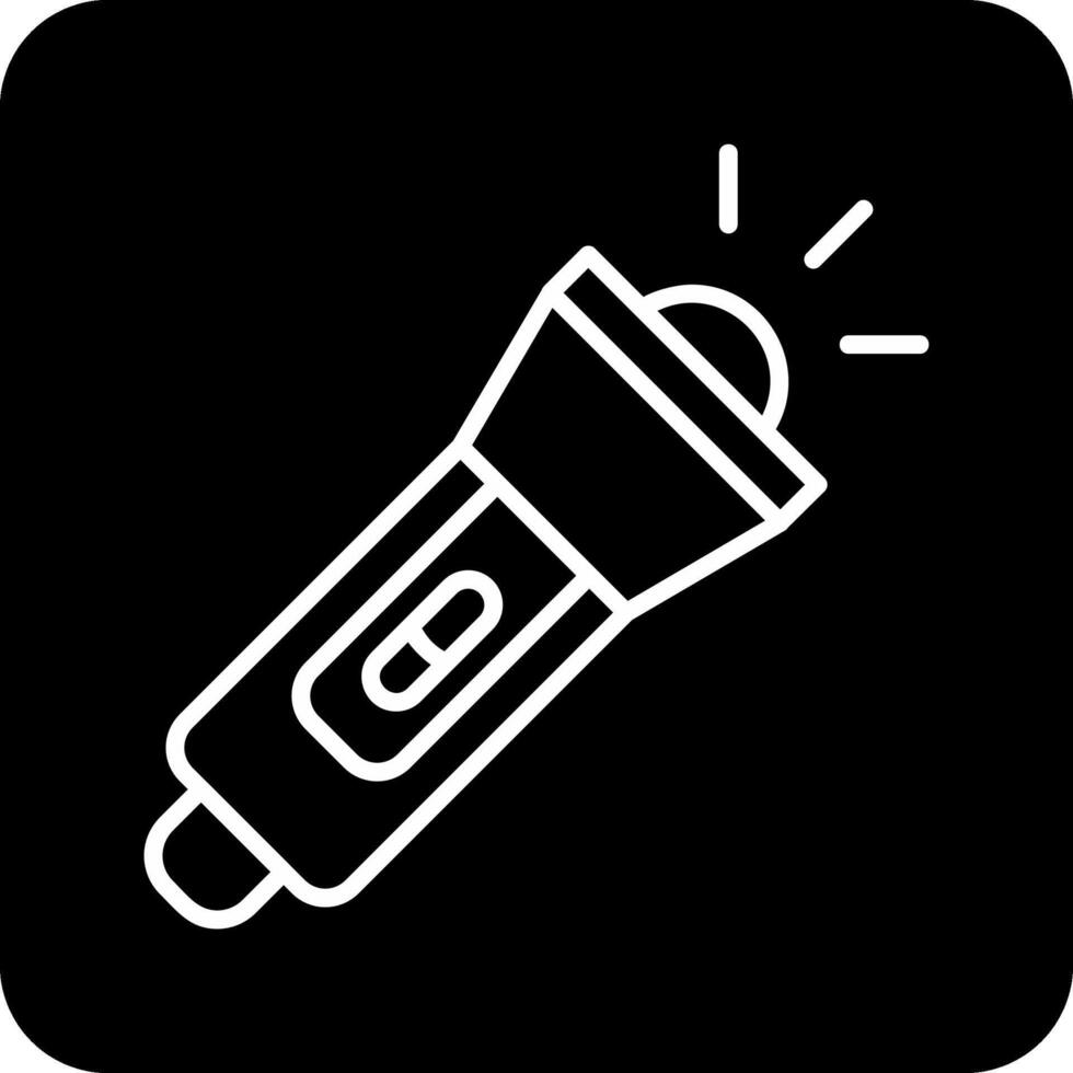 Flashlight Vector Icon