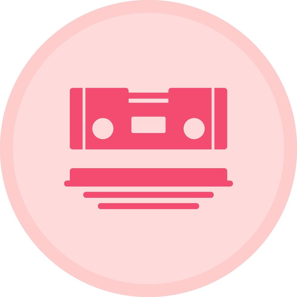 Level Multicolor Circle Icon vector