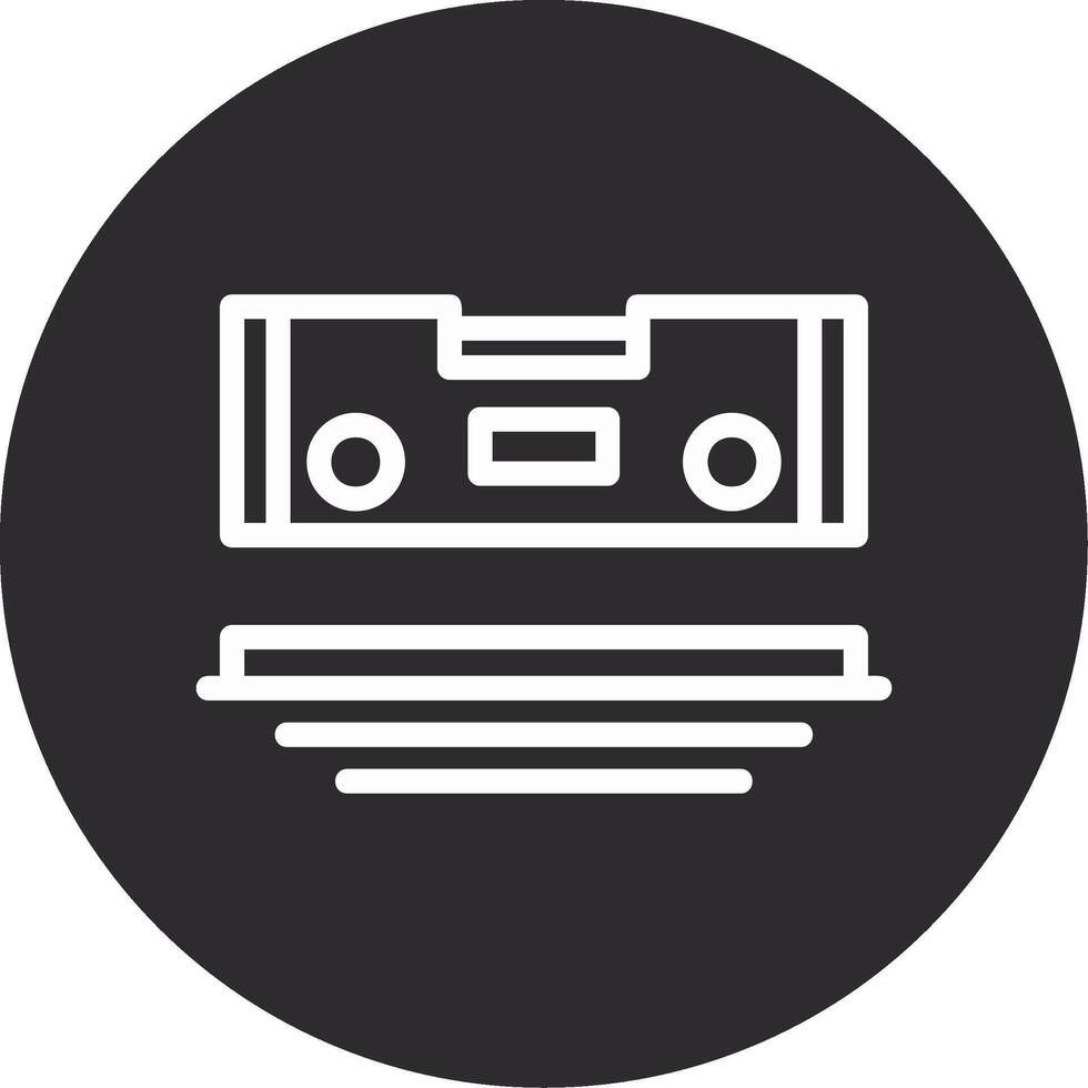 Level Inverted Icon vector