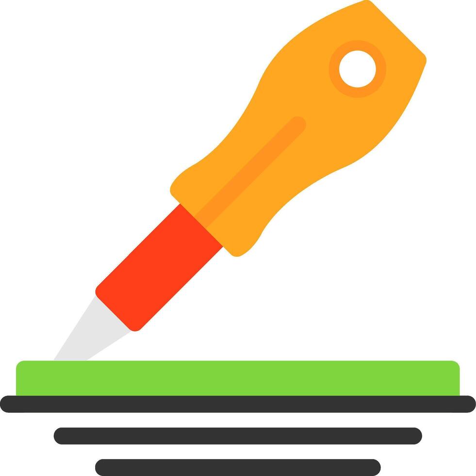 Screwdriver Flat Icon vector