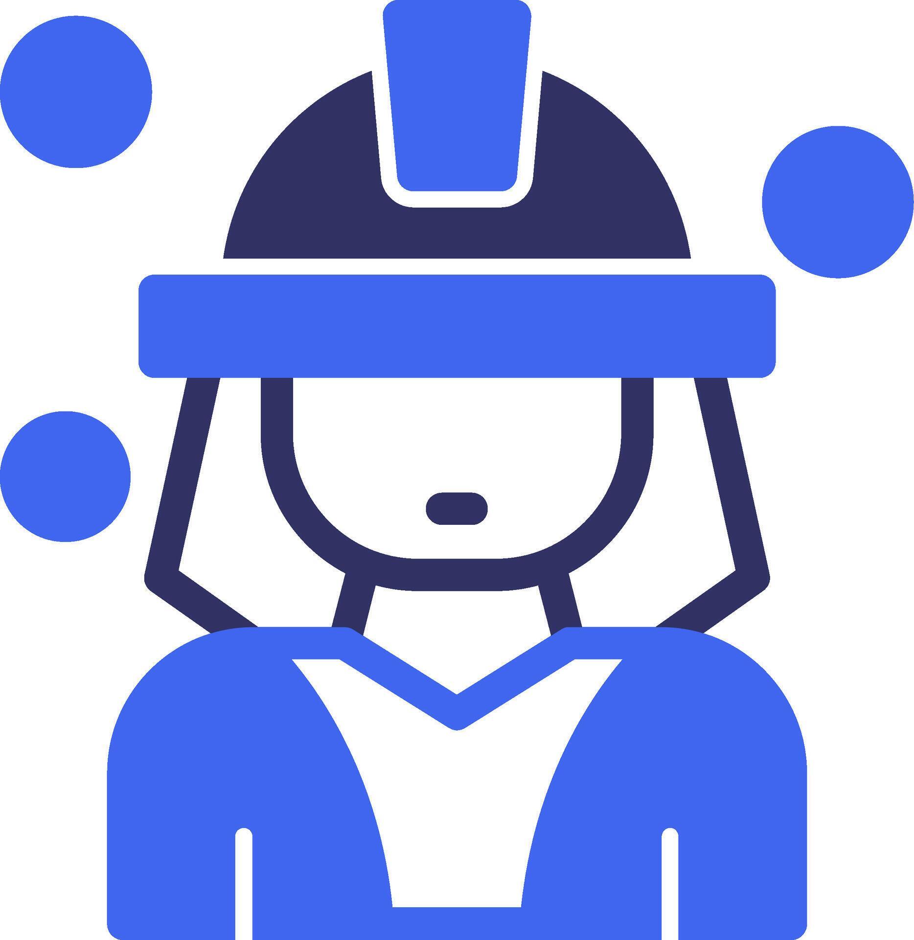 Firefighter Solid Two Color Icon 39521183 Vector Art at Vecteezy