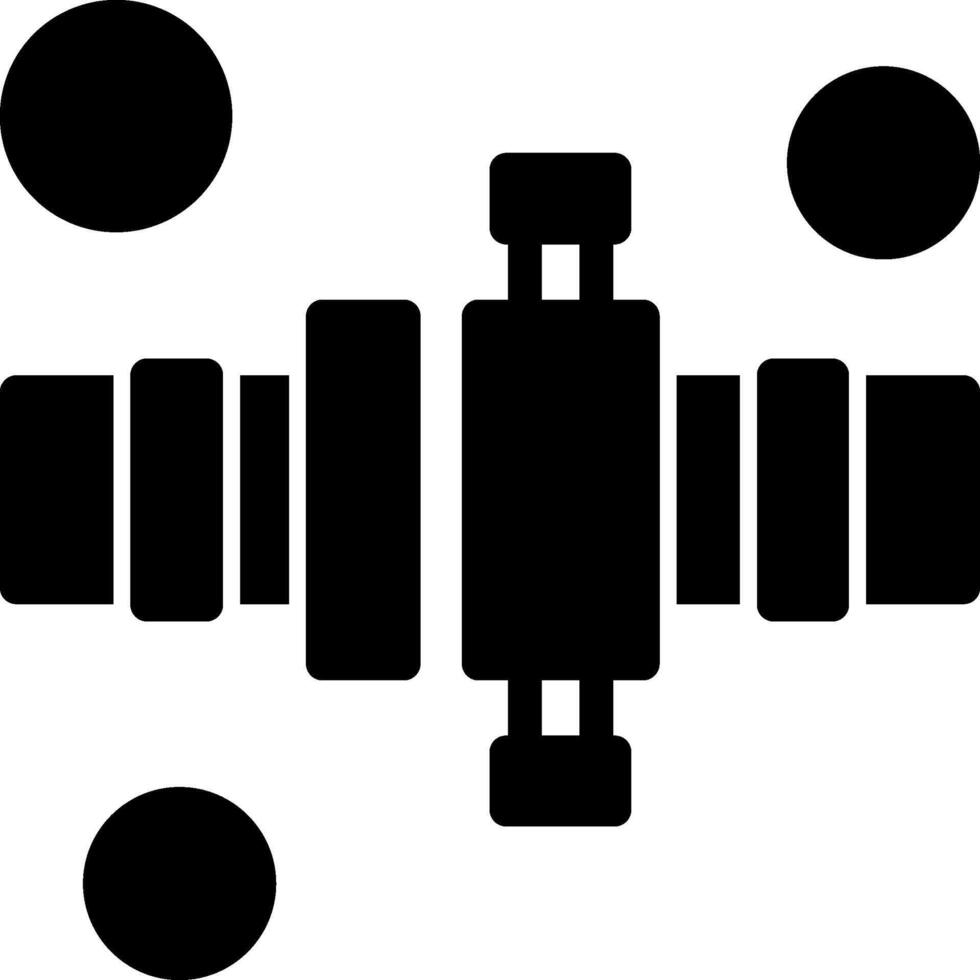 Fire Hose Connector Glyph Icon vector