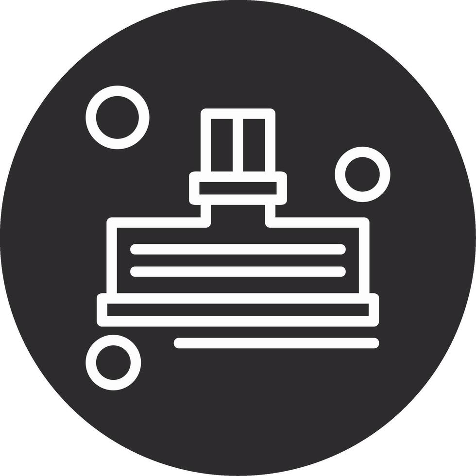 Fire Hydrant Cap Inverted Icon vector