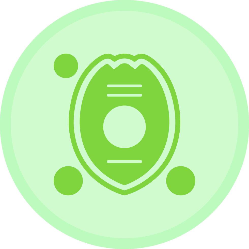 Firefighter Badge Multicolor Circle Icon vector