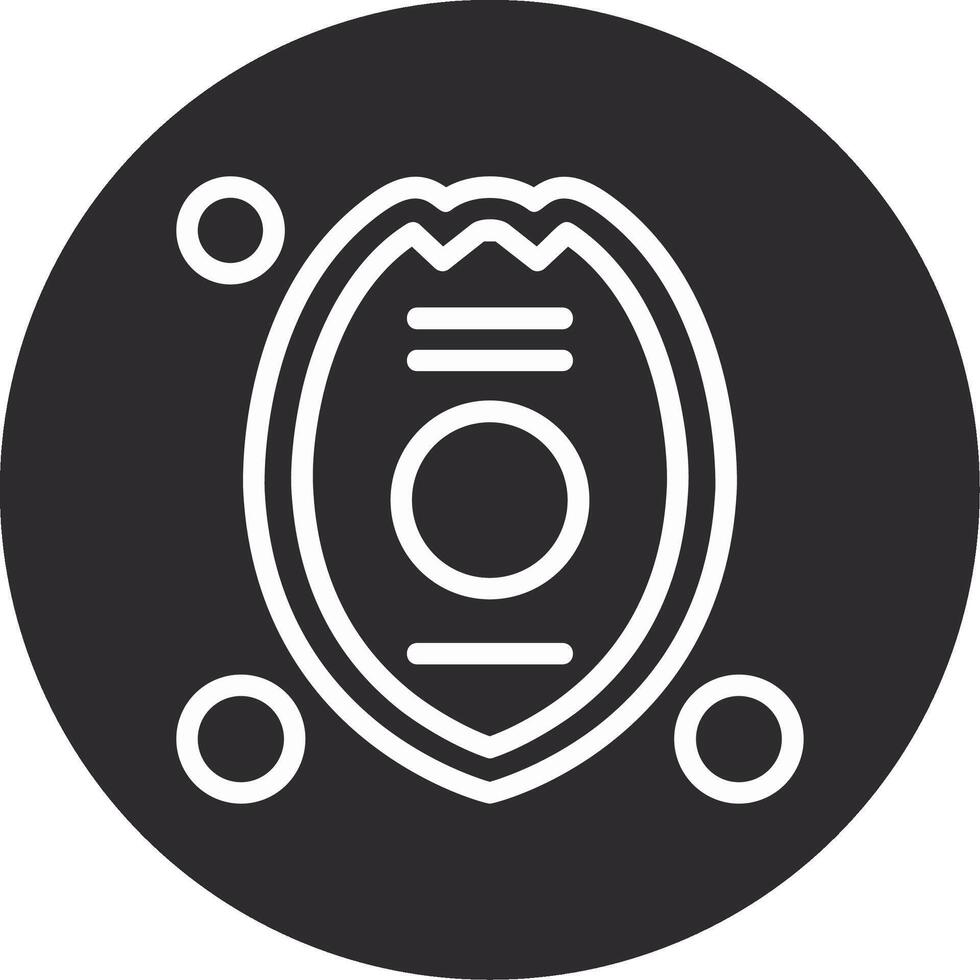 Firefighter Badge Inverted Icon vector
