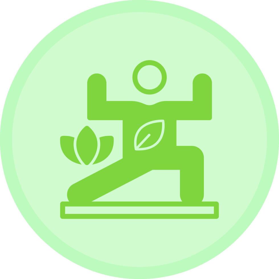 Active Lifestyle Multicolor Circle Icon vector