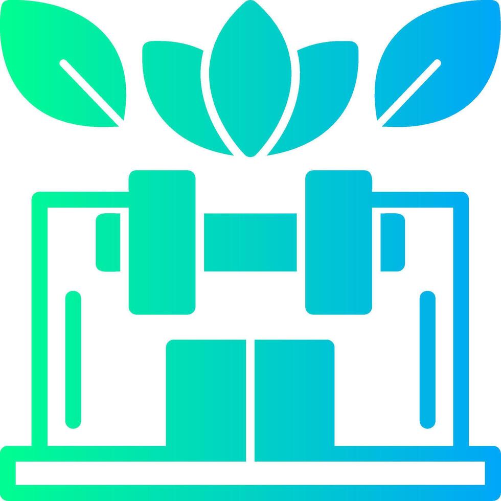 Gym Solid Multi Gradient Icon 39524396 Vector Art at Vecteezy