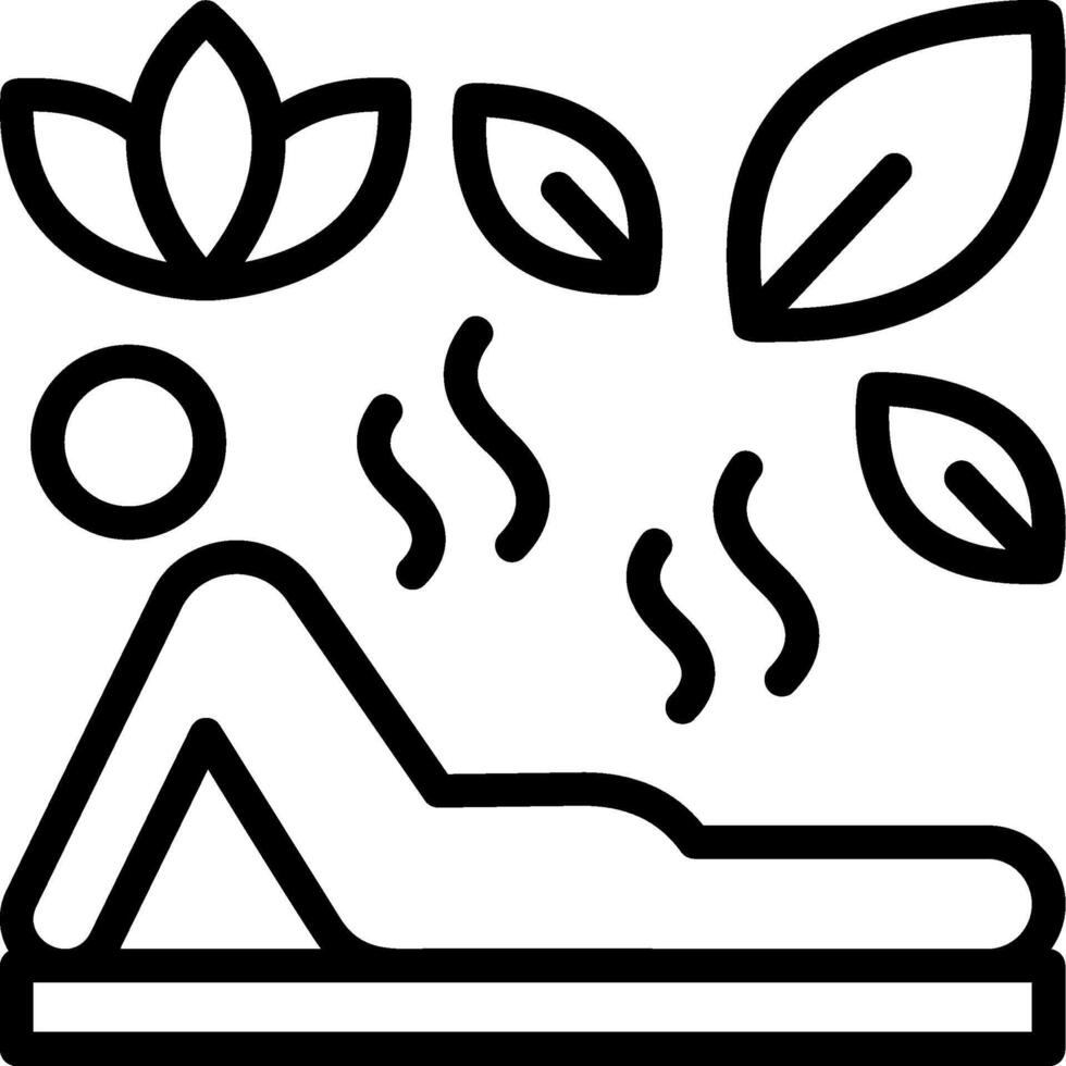 Flexibility Line Icon vector