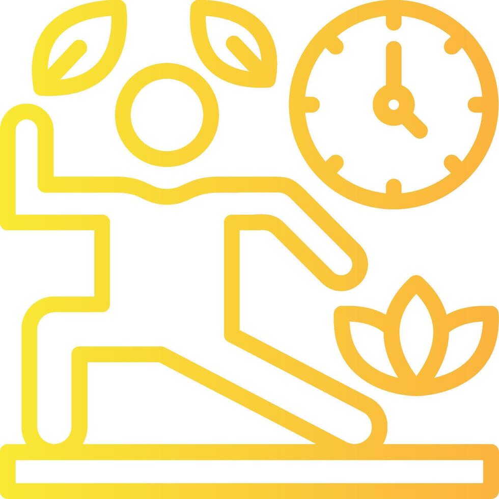 Endurance Linear Gradient Icon vector