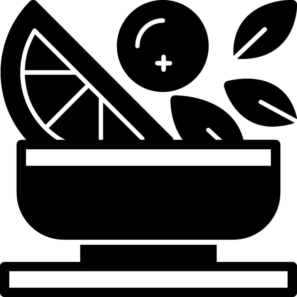 Whole Foods Glyph Icon vector