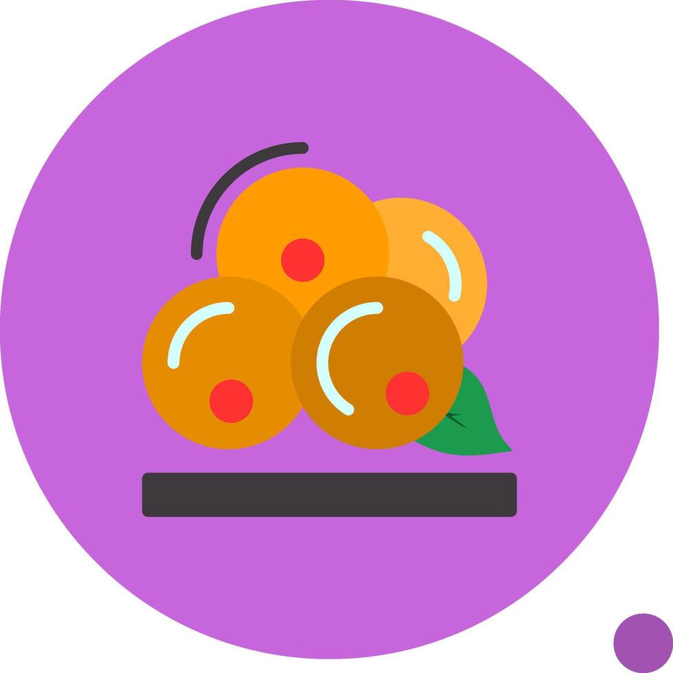 superalimentos plano sombra icono vector