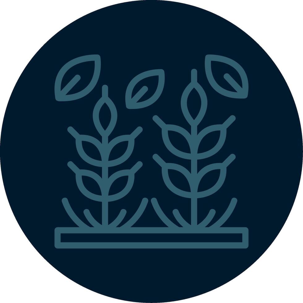 Whole Grains Line Multi color Icon vector