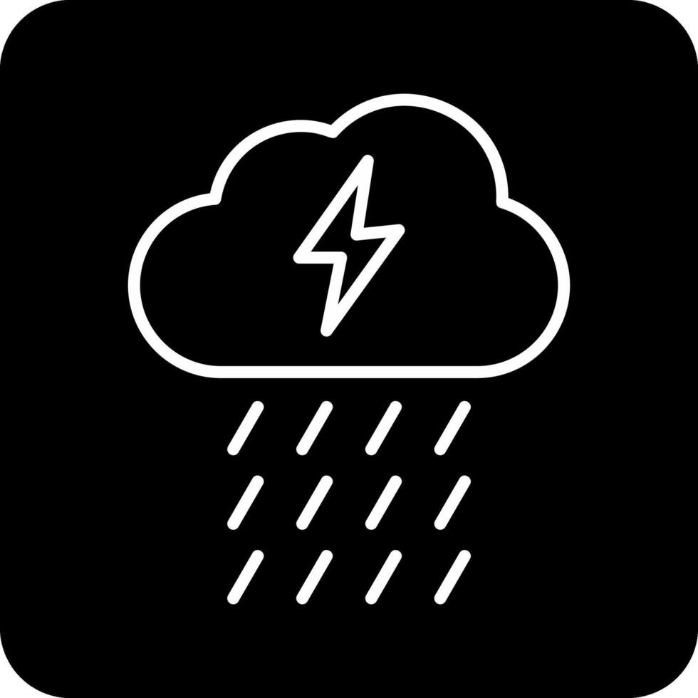 icono de vector de lluvia