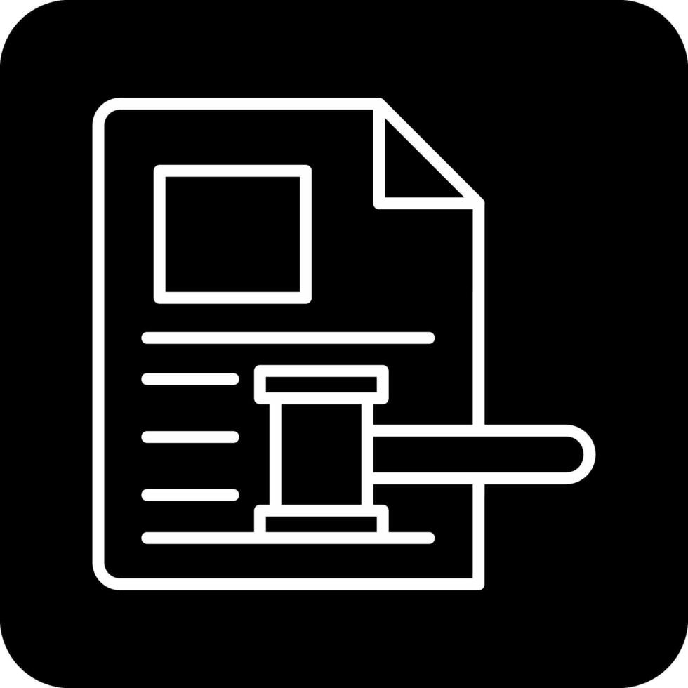 Auction Vector Icon