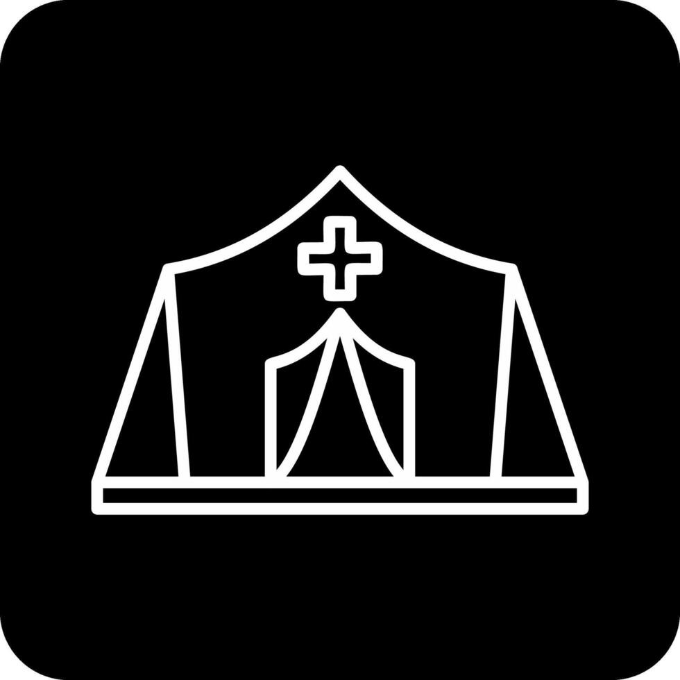 Refugee Camp Vector Icon