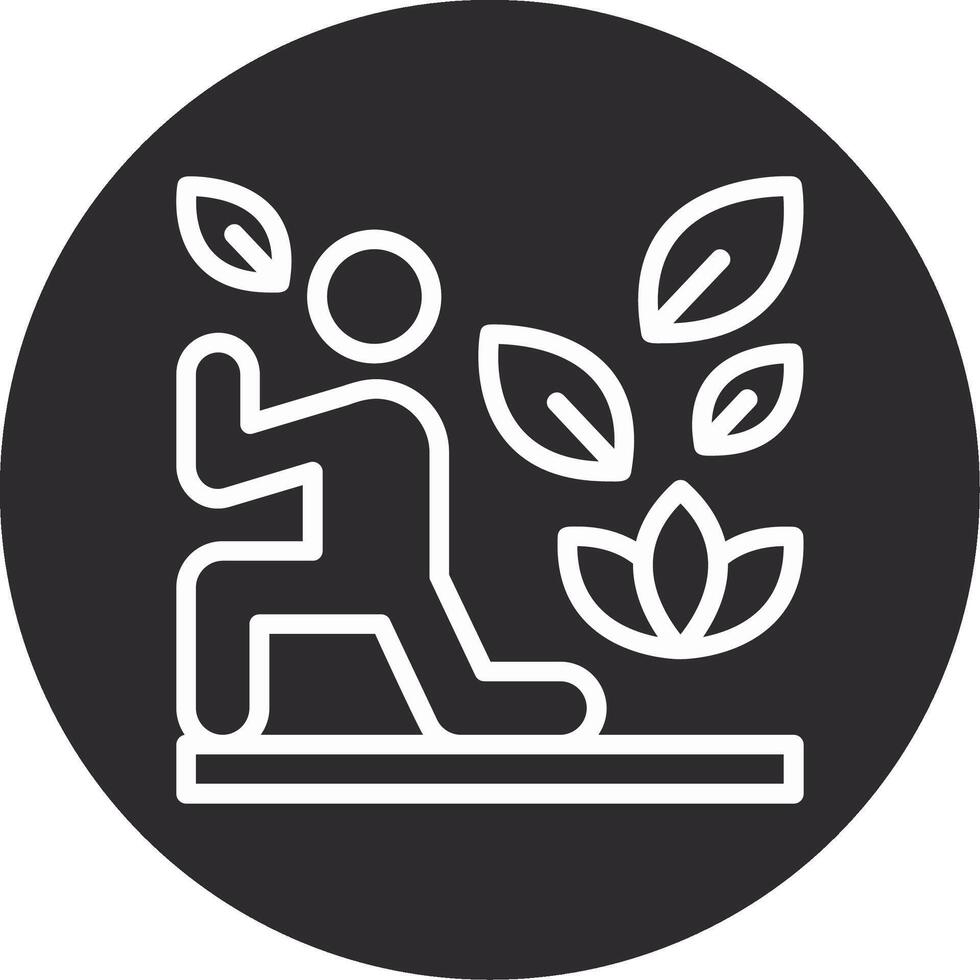 HIIT Inverted Icon vector