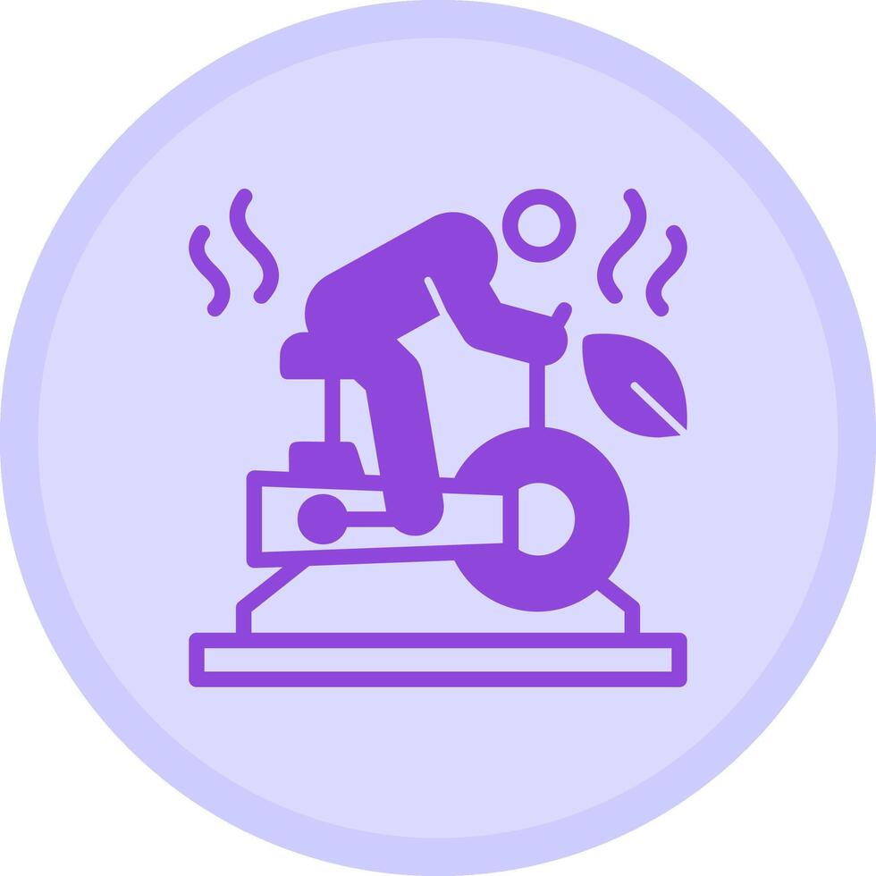Spinning Multicolor Circle Icon vector