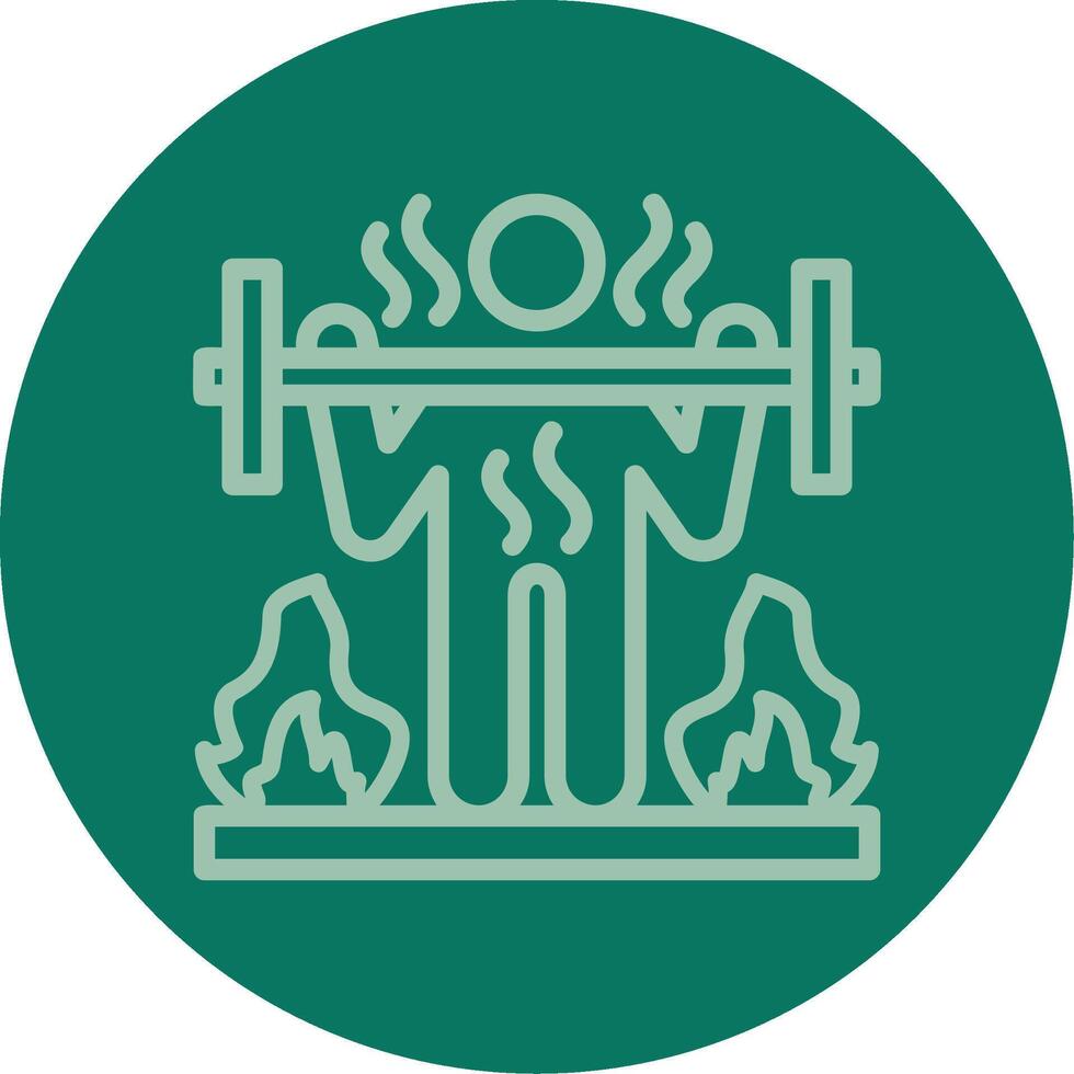 Calorie Burn Line Multi color Icon vector