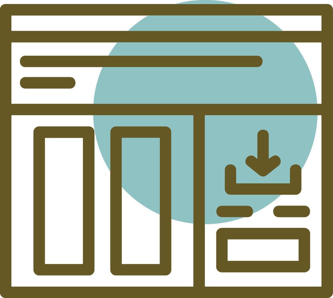 Download Linear Circle Icon vector