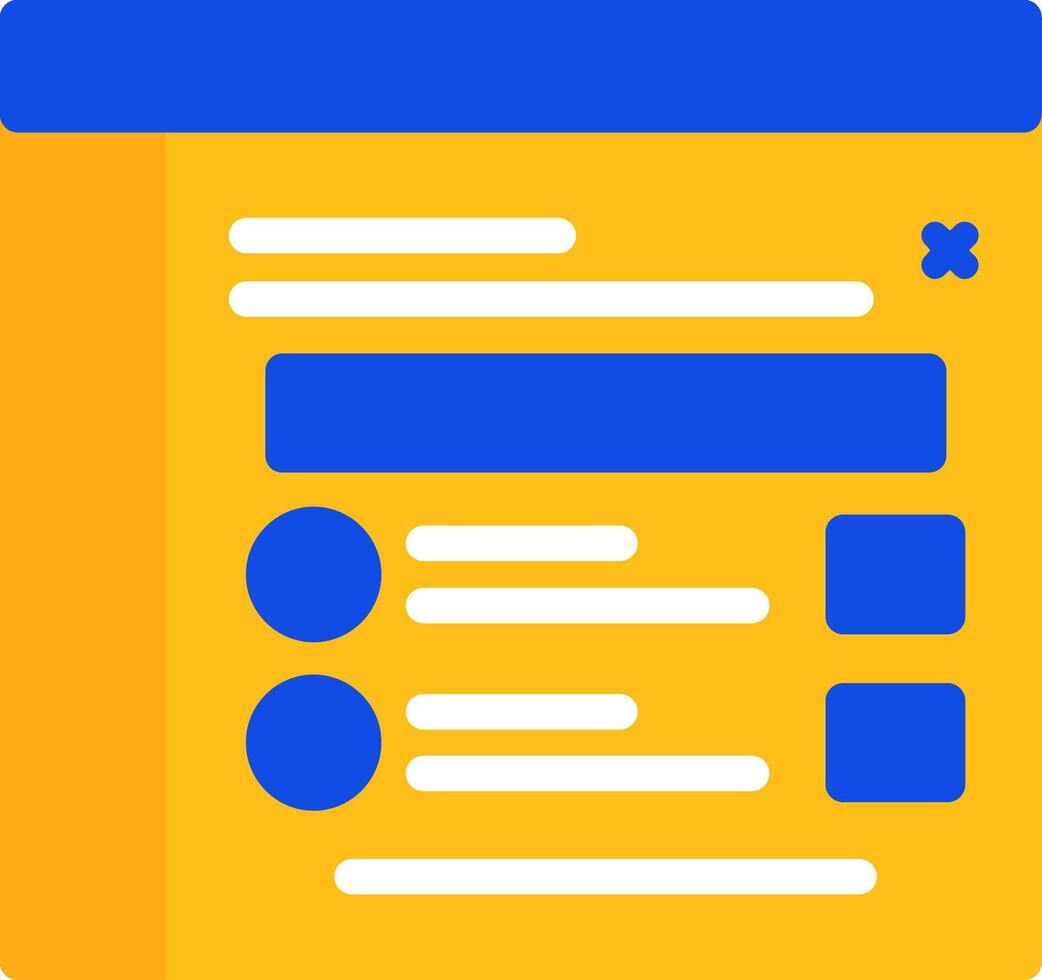 Share Flat Two Color Icon vector