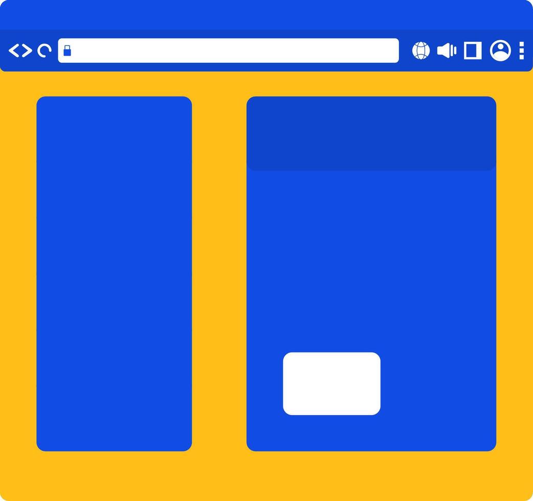 Menu Flat Two Color Icon vector
