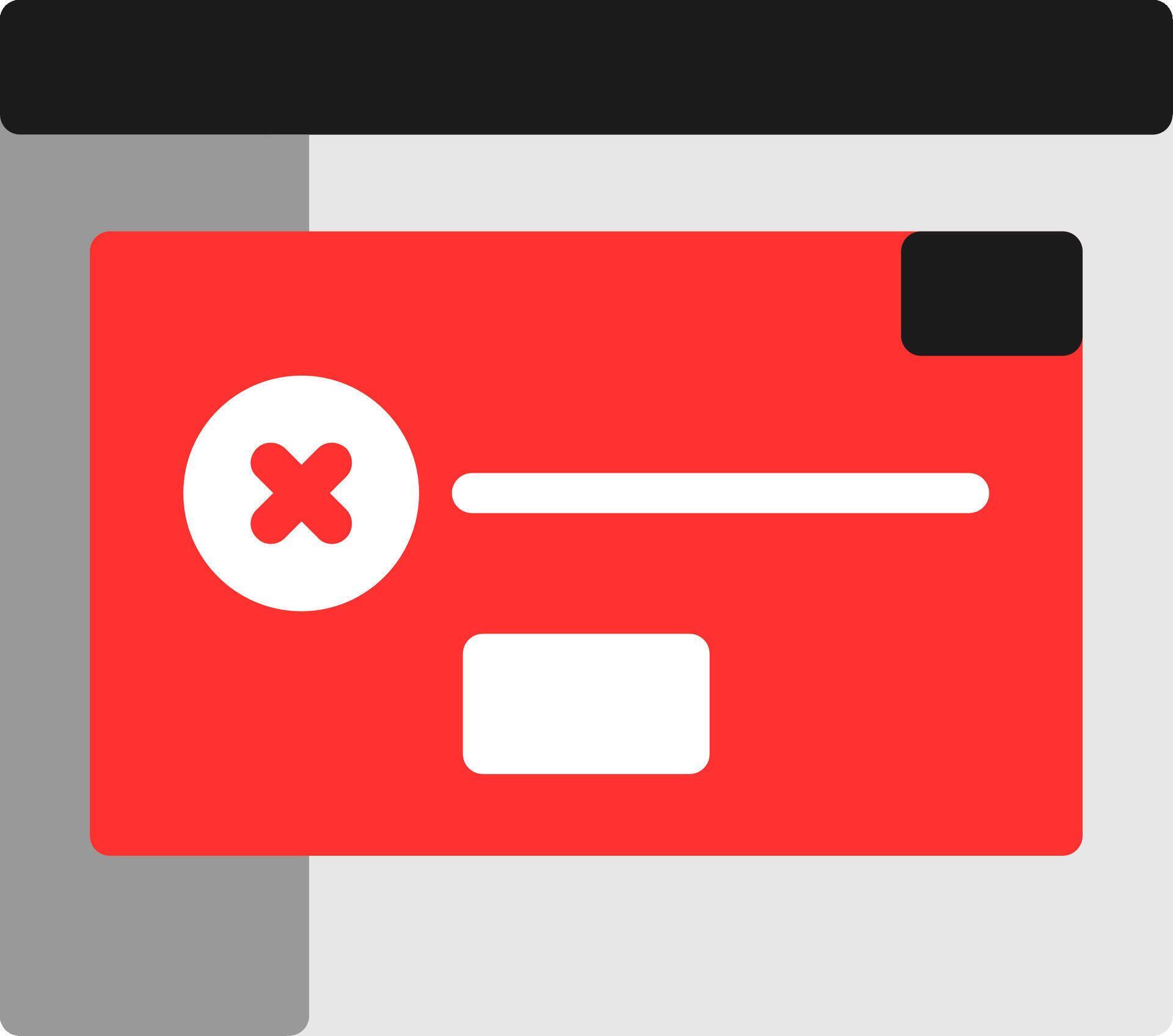Error Flat Icon 39528203 Vector Art at Vecteezy