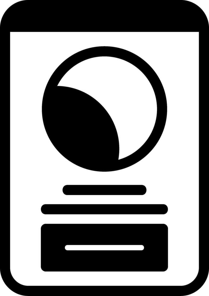 Success Glyph Icon vector