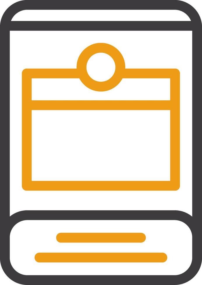 Refresh Line Two Color Icon vector