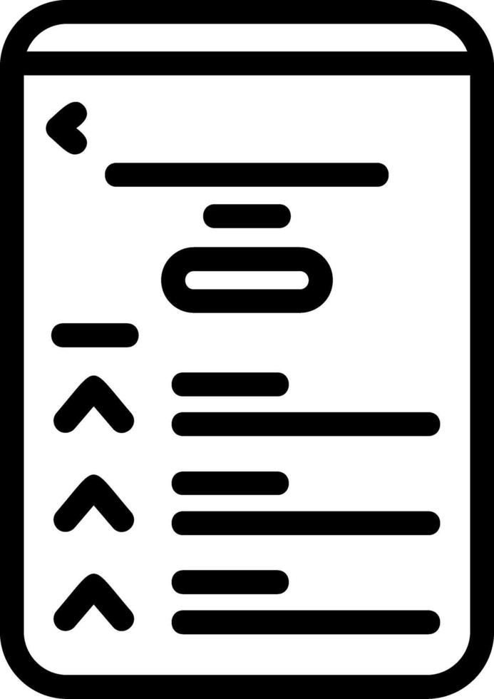 Wi Fi Line Icon vector