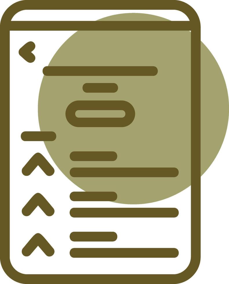 Wi Fi Linear Circle Icon vector