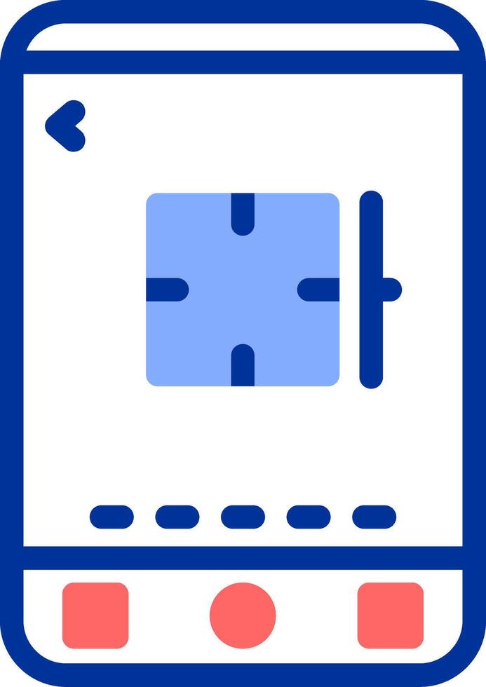 Camera Color Filled Icon vector