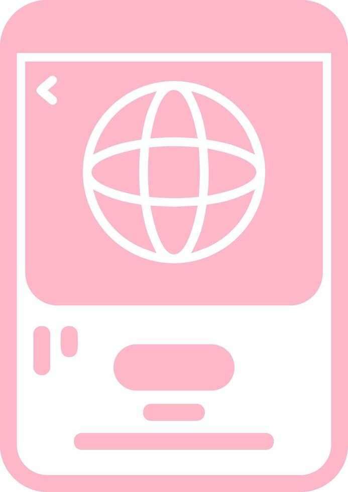 Globe Solid Multi Gradient Icon vector