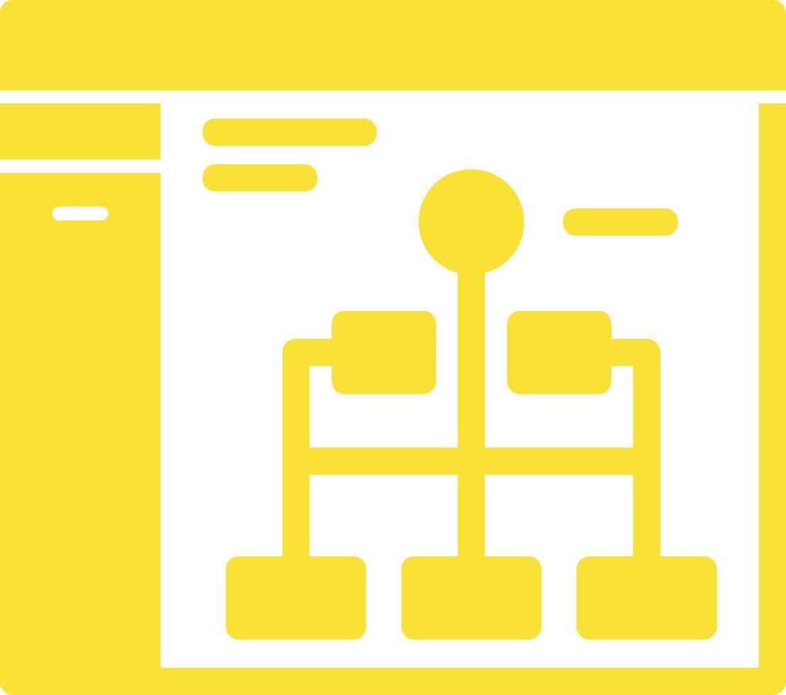 Network Solid Multi Gradient Icon vector
