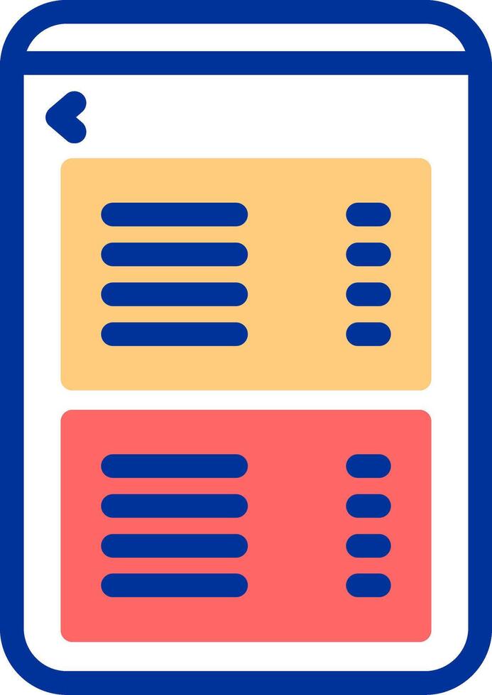 Settings Color Filled Icon vector