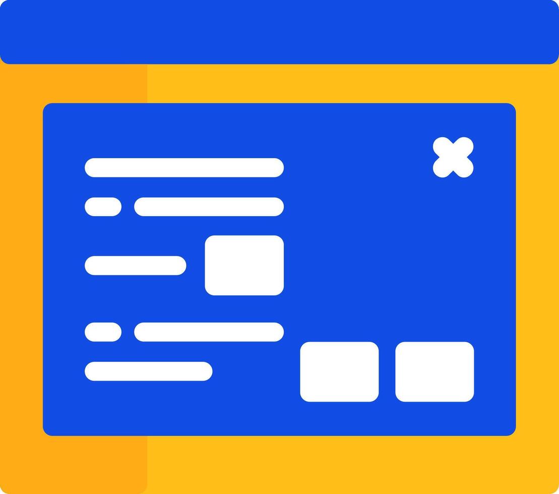Sort Flat Two Color Icon vector