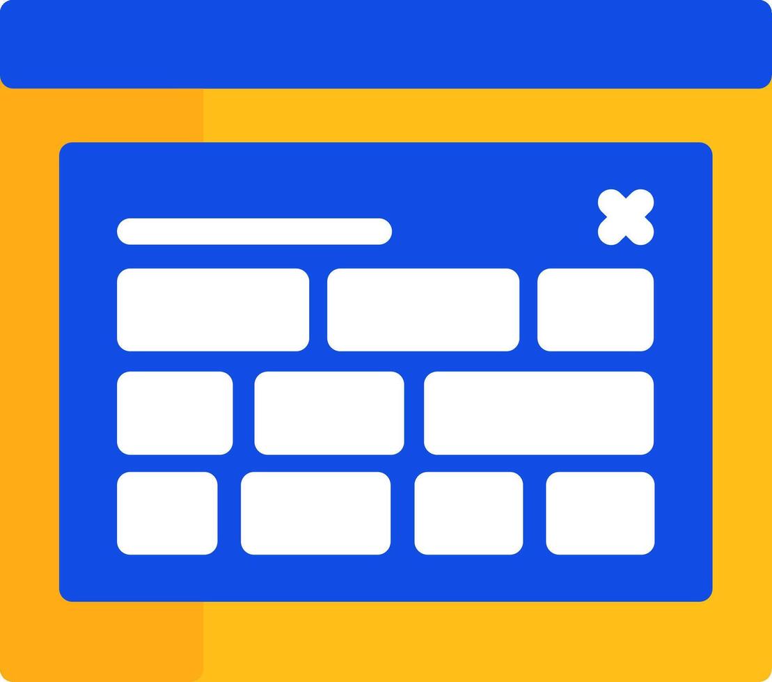 Tag Flat Two Color Icon vector