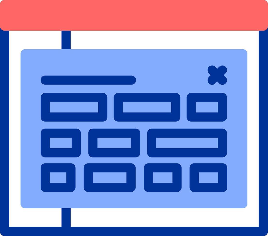 Tag Color Filled Icon vector