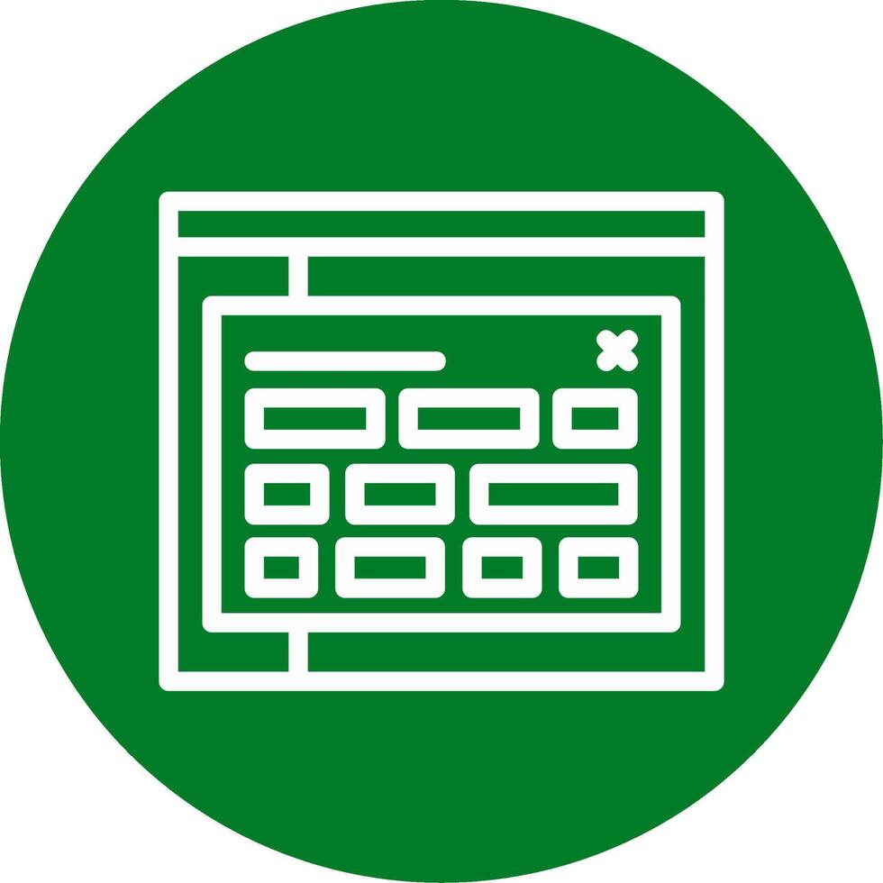 Tag Outline Circle Icon vector