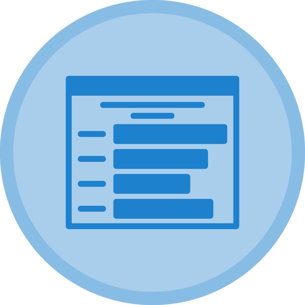 Statistics Multicolor Circle Icon vector