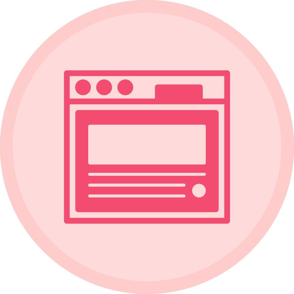 Blog post Multicolor Circle Icon vector
