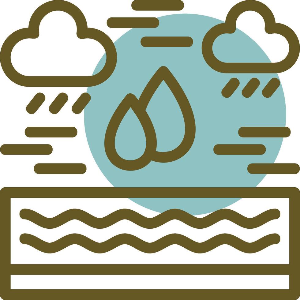 Water drop Linear Circle Icon 39533240 Vector Art at Vecteezy