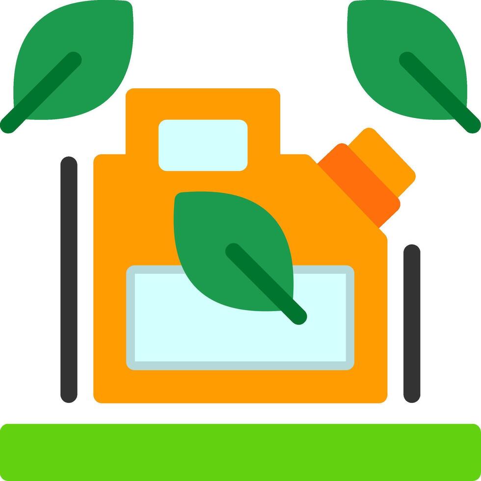 Biofuel Flat Icon vector