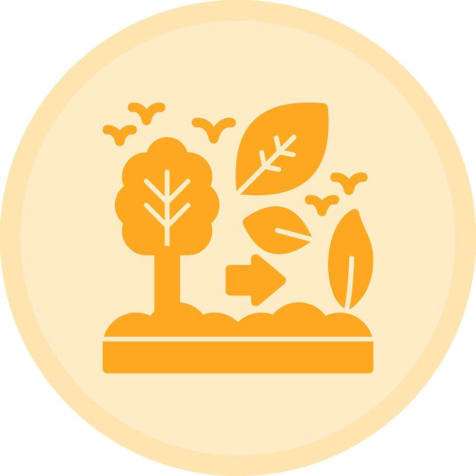 Eco conscious Multicolor Circle Icon vector